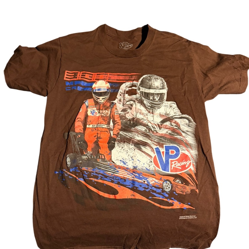 Brown Graphic Tee for Men
